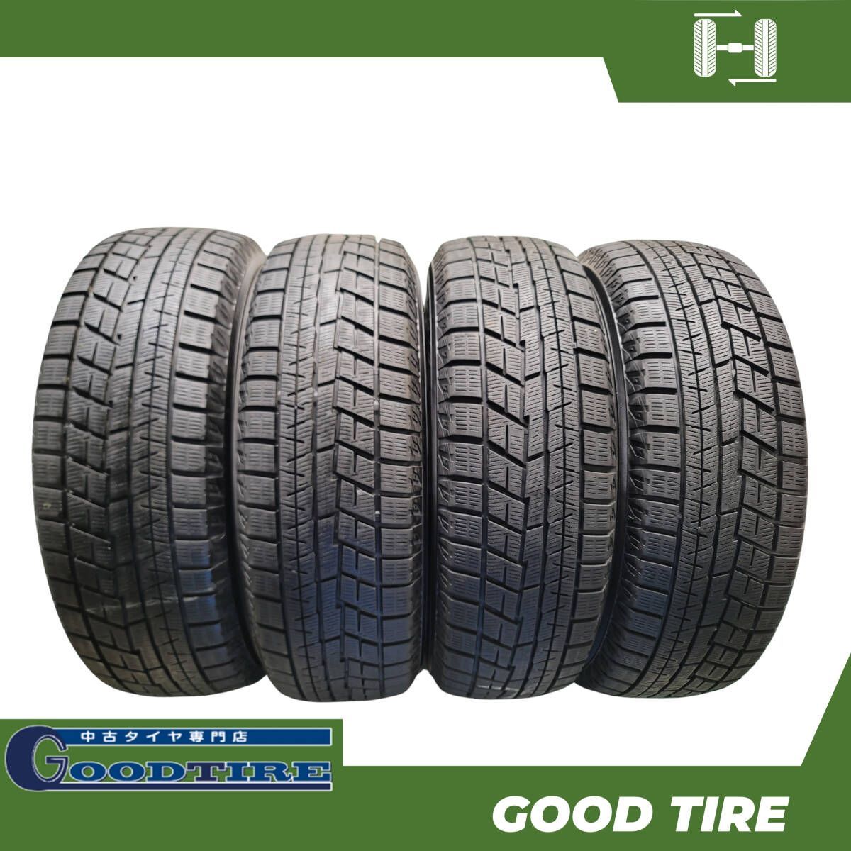 195 65R15 ヨコハマ ICEGUARD IG60 製 4本 冬用 8分山 タイヤ プリウス ノア ヴォクシー セレナ ステップワゴン 6878