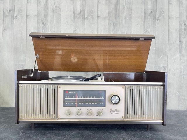 改造　ナショナルステレオ SE-1600G ナショナル FMAMステレオ 【中古】NATIONAL SE-1350G 通電OK