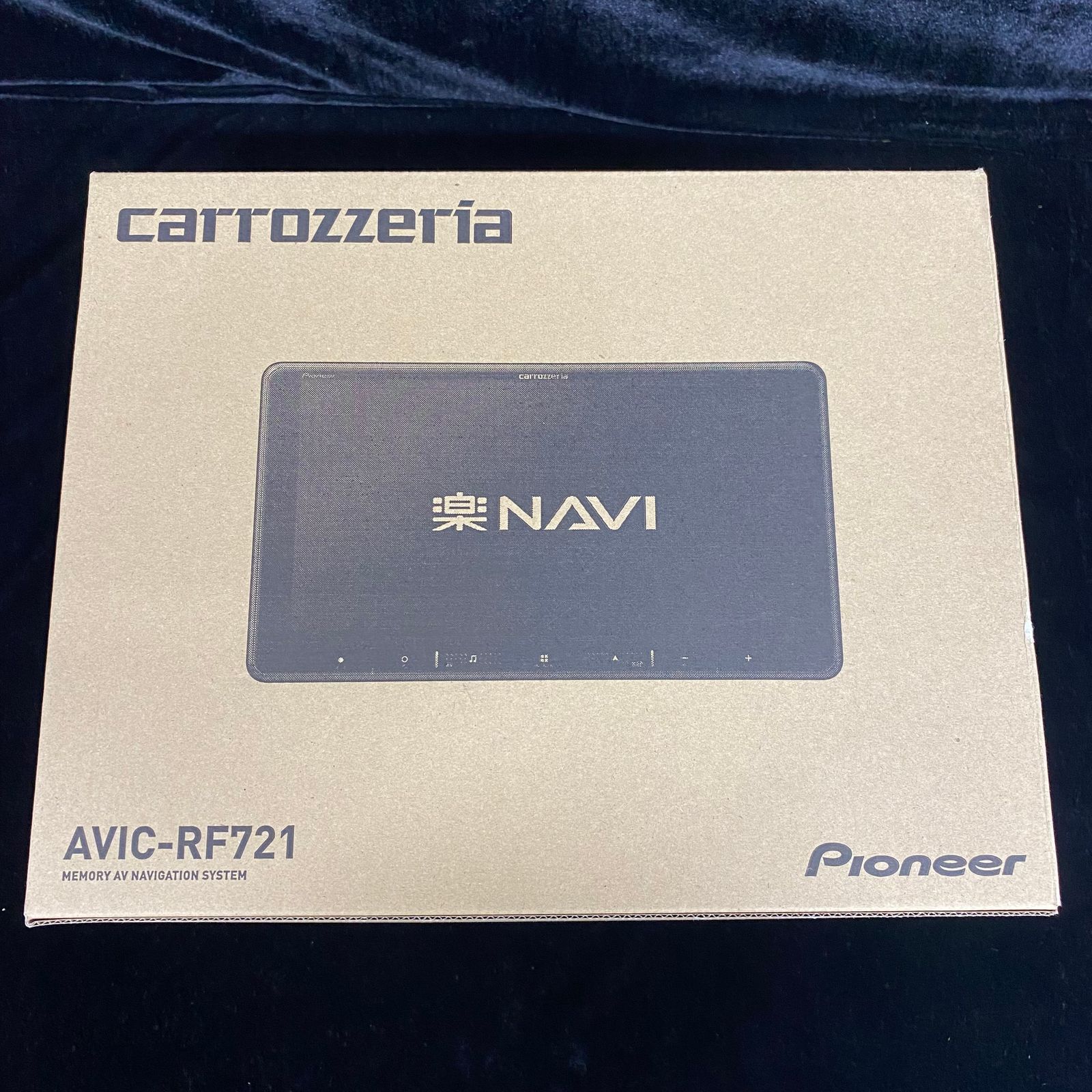 Pioneer carrozzeria 楽ナビ AVIC-RF721 メモリーAVナビ ディスプレイ品
