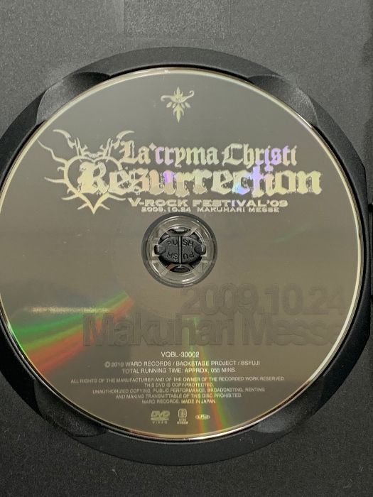 ミュージック La'cryma Christi Resurrection DVD La'cryma Christi Resurrenction -THE DVD BOX-【完全生産限定盤