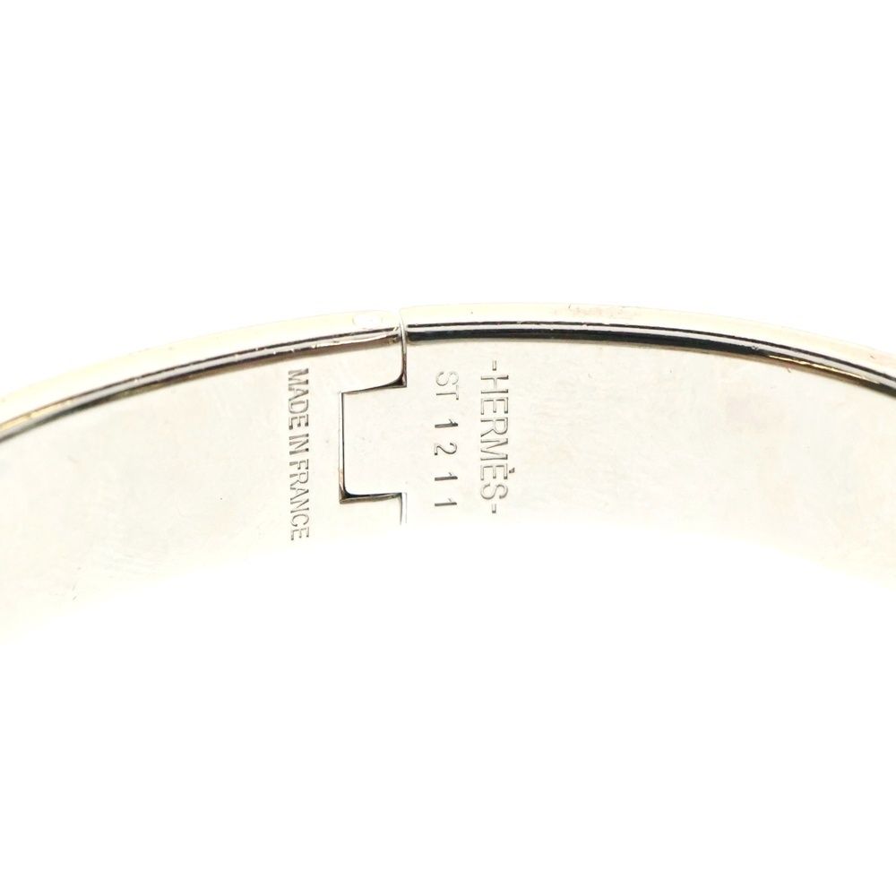 HERMES (エルメス) クリックH ロゴ エナメルバングル
