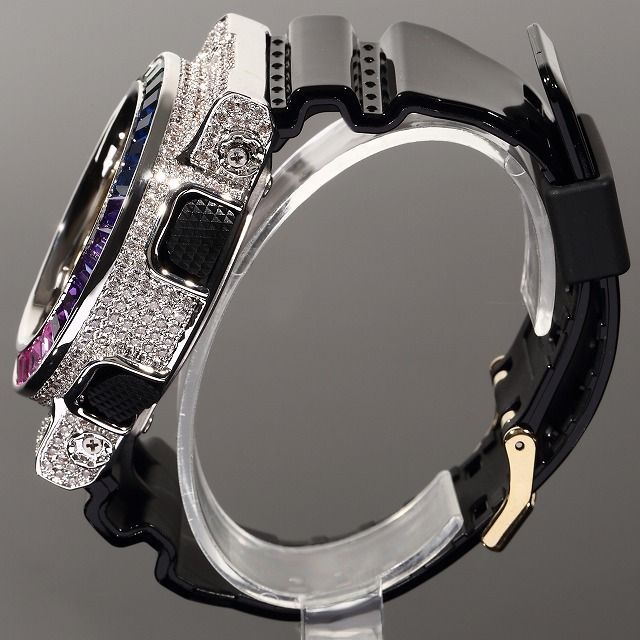 G-SHOCK カスタム レインボーベゼル GA110 ゴールド文字盤