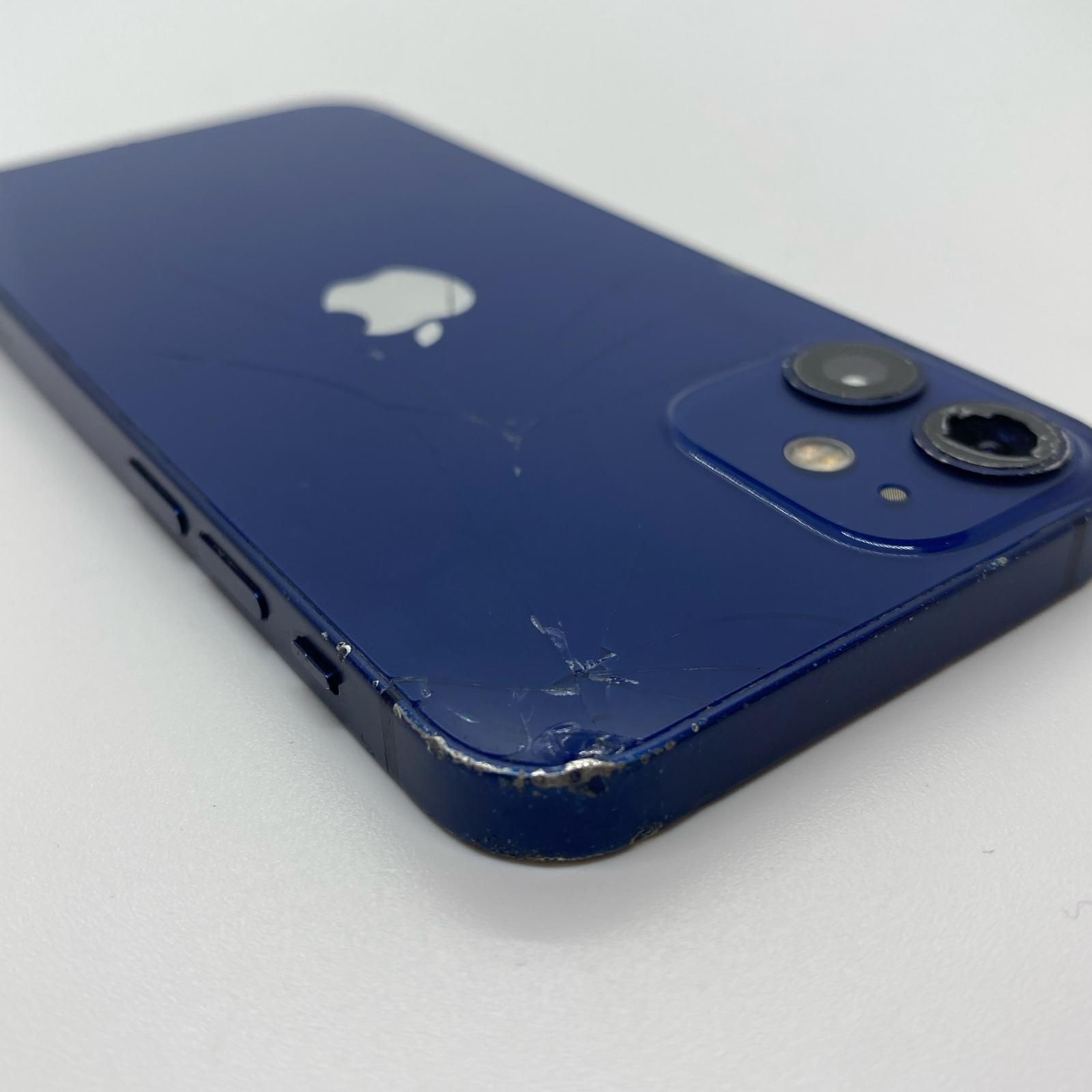 iPhone 12 mini 64GB ブルー SIMフリー 白ロム 78%【最速発送】【難有 