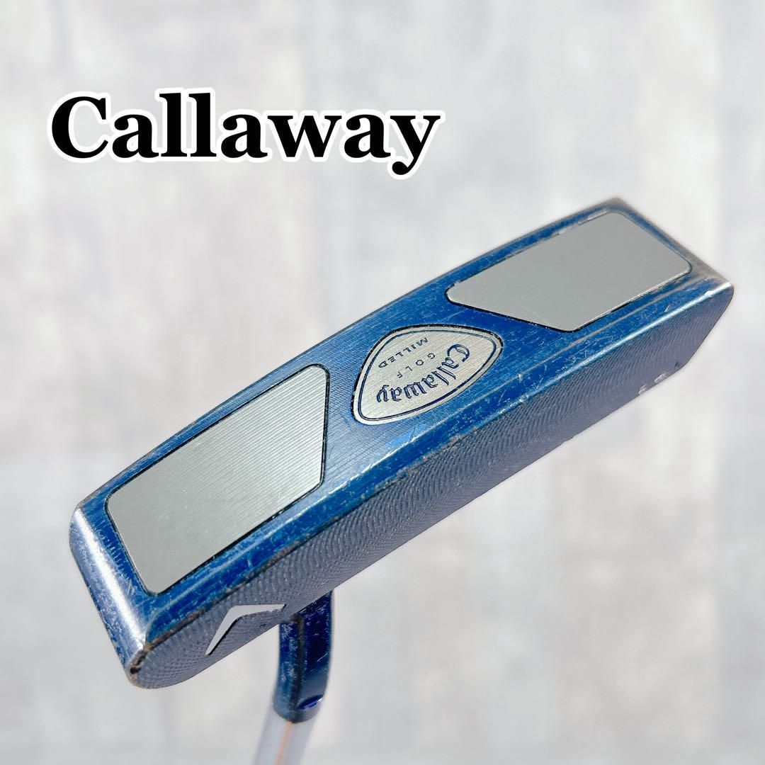 X681 キャロウェイ MILLED ツアーブルー TT2 パター 35インチ X681 キャロウェイ MILLED ツアーブルー TT2 パター 35インチ