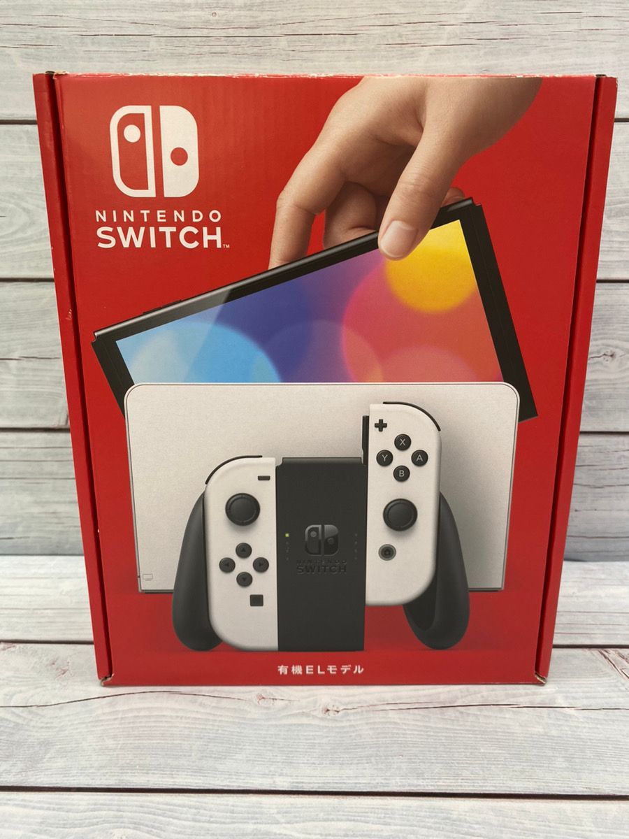 Nintendo Switch - 超美品！Nintendo Switch 有機EL ホワイト スイッチ 超美品 Nintendo Switch (有機ELモデル) ホワイト