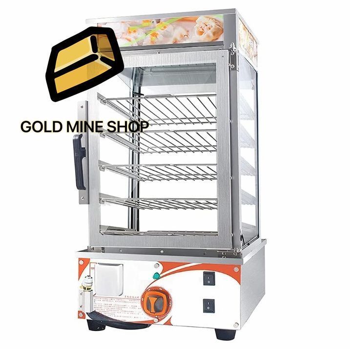 パン保管キャビネット 業務用蒸し器キャビネット 自動卓上パンガラス蒸し器 電気蒸し器バッグ保管キャビネット