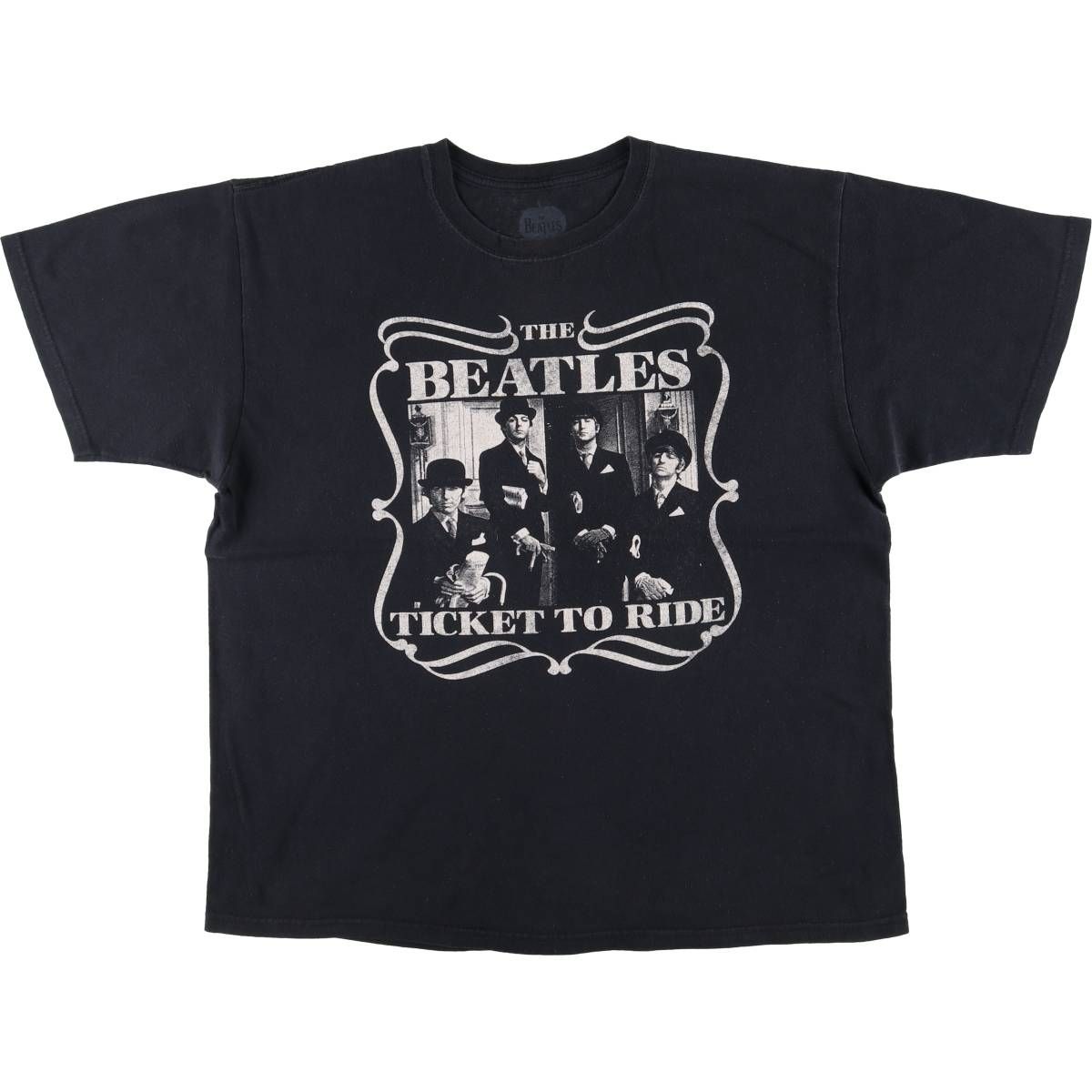 古着 THE BEATLES ビートルズ バンドTシャツ バンT メンズXL相当|eaa541540