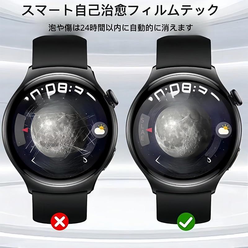 Garmin ForeAthlete 55 用 保護フィルム 【3枚セット】 TPU製