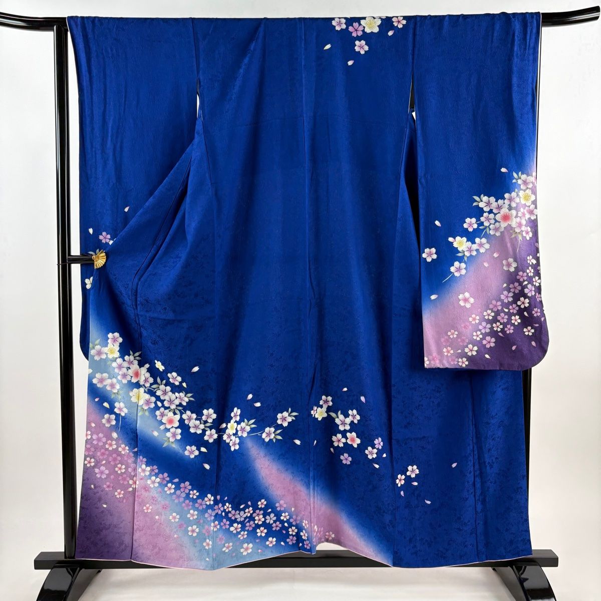 振袖用 帯締め帯揚げセット 黒 帯締め 帯揚げ 帯締 帯揚 総絞り