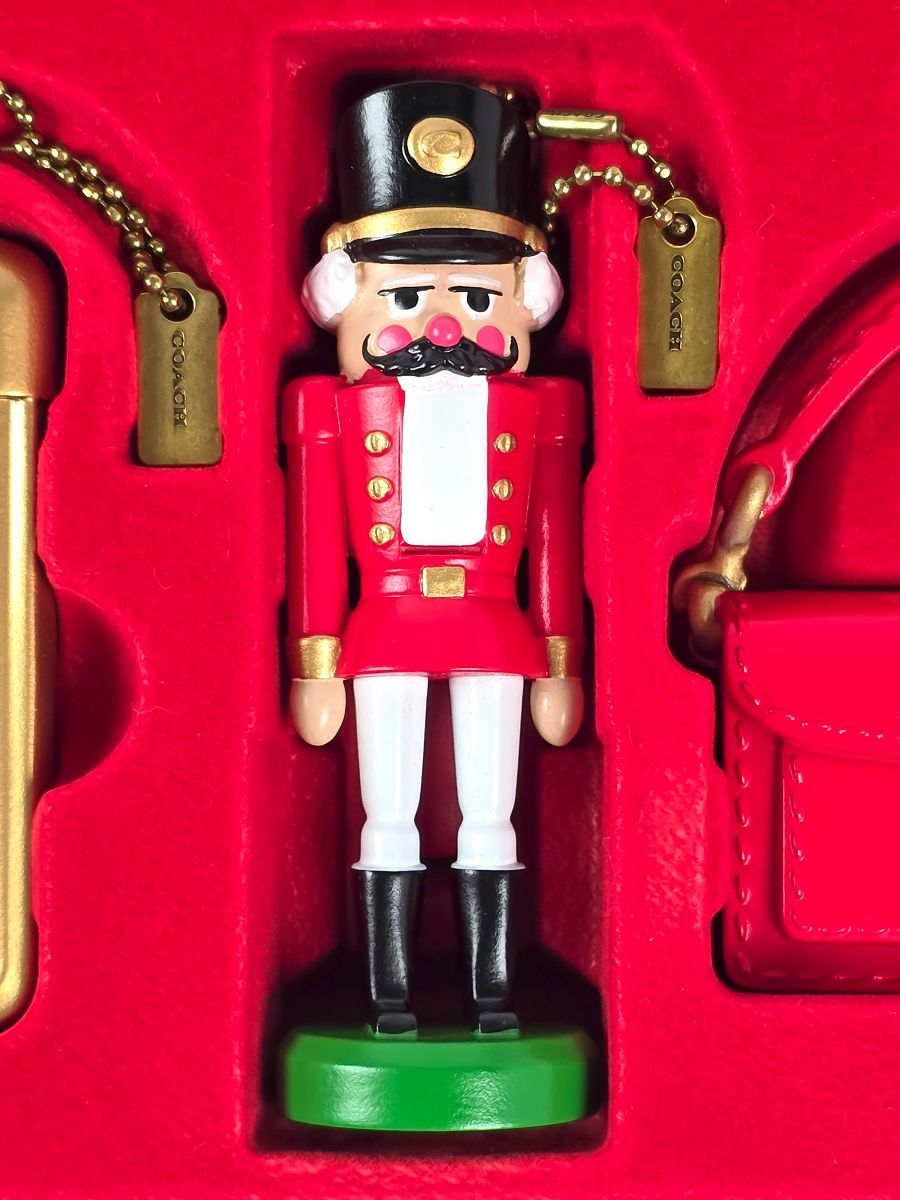COACH ノベルティ コーチ クリスマス オーナメントセット キーホルダー