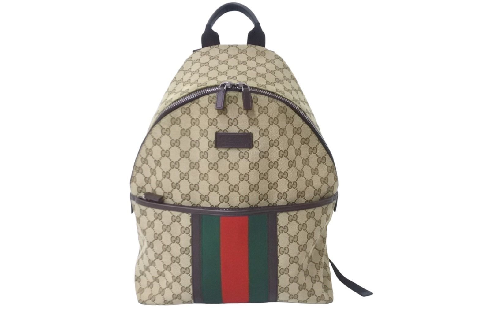 GUCCI グッチ リュック バックパック シェリーライン GGキャンバス