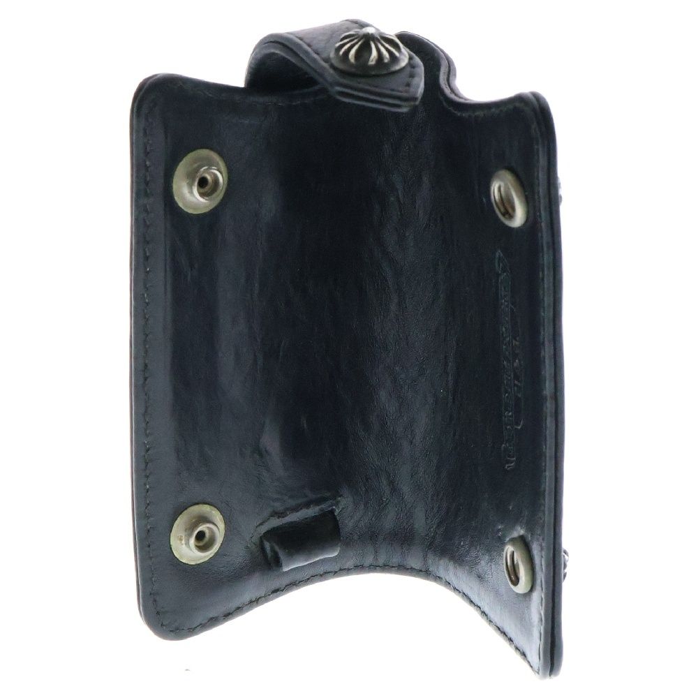 CHROME HEARTS クロムハーツ　クロスボールボタン　レザーキーケース CHROME HEARTS クロムハーツ KEY CASE クロスボールボタン