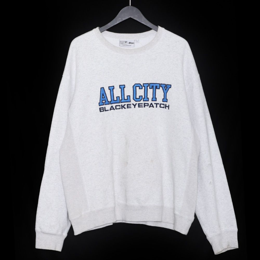 THE BLACK EYE PATCH ALL CITY CREW SWEAT - メルカリ