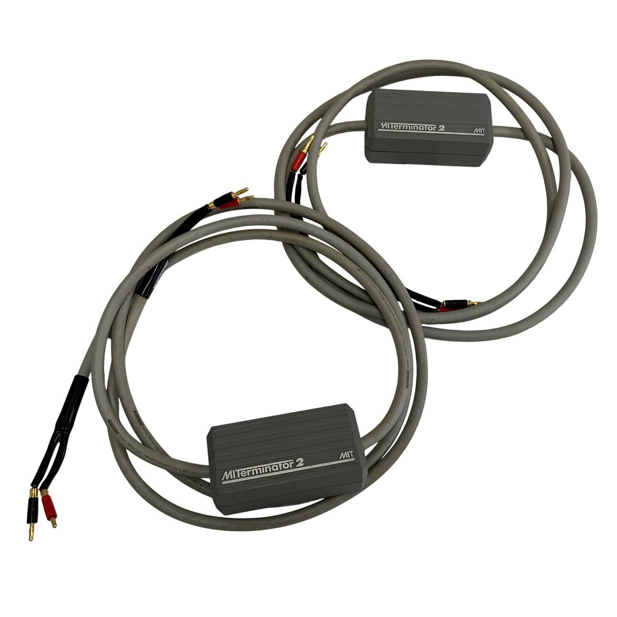 MIT erminator 2 スピーカーケーブル ペア エムアイティー 約3.0m オーディオ周辺機器 T10536378