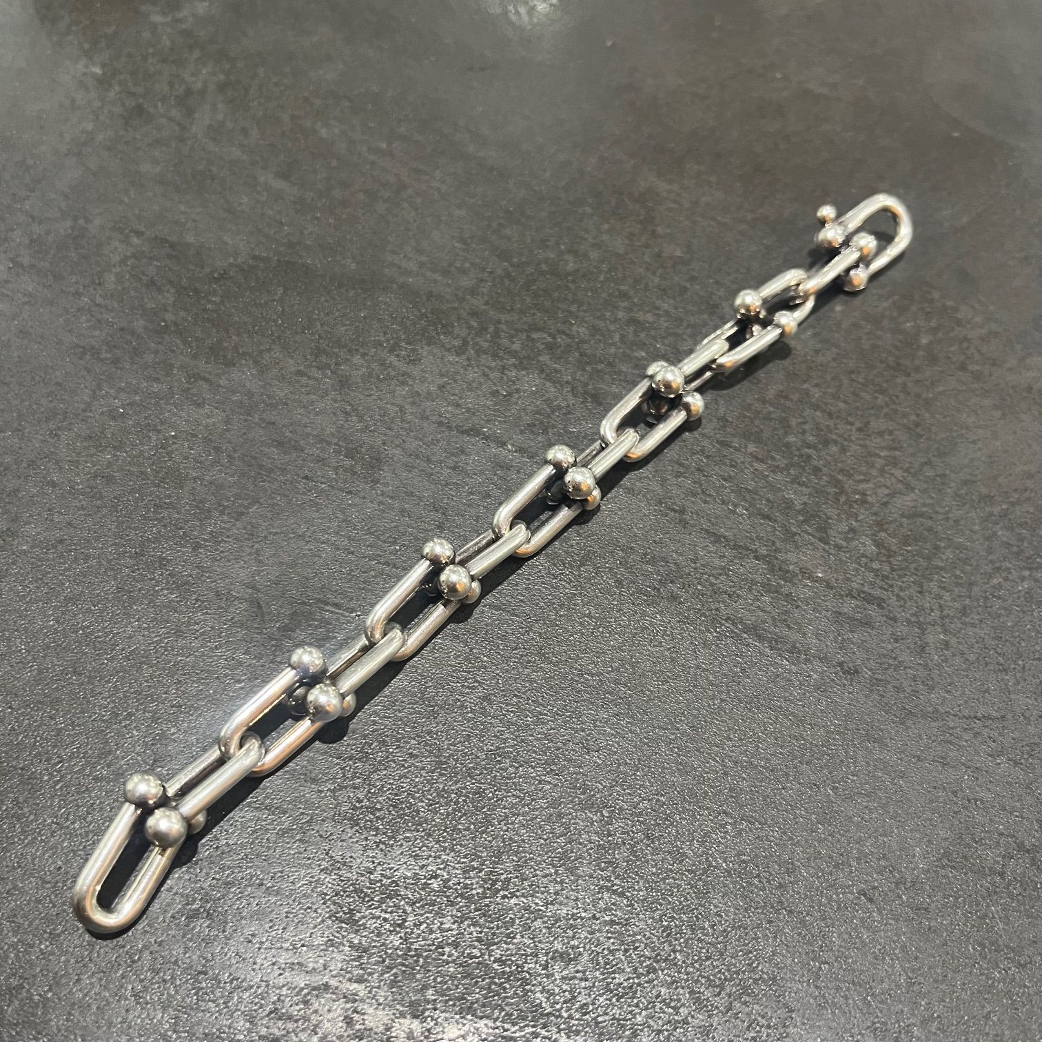 Tiffany & Co. ハードウェア ラージリンク ブレスレット スターリング