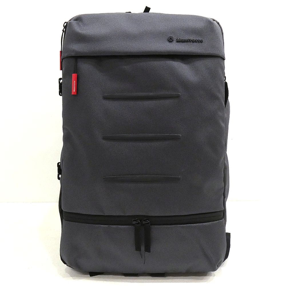小牧店 Manfrotto マンフロット カメラリュック バックパック MB MN-BP-MV-50 26.5L グレー I406-3419