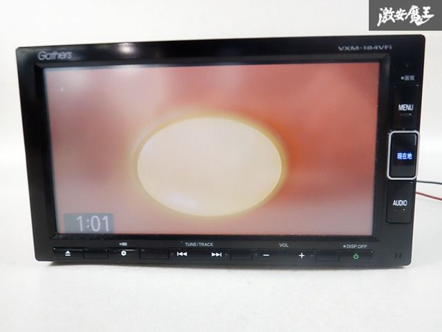 Ｋs様　インターナビ VXM-184VFi DVD/SD/Bluetooth ホンダ純正 Gathers インターナビ VXM-184VFi 2022年版地図
