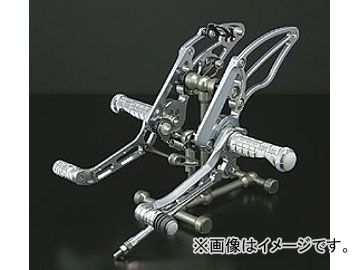 2輪 ケイファクトリー/K-FACTORY ライディングステップ スーパーブラック カワサキ/KAWASAKI ZRX1200 ダエグ