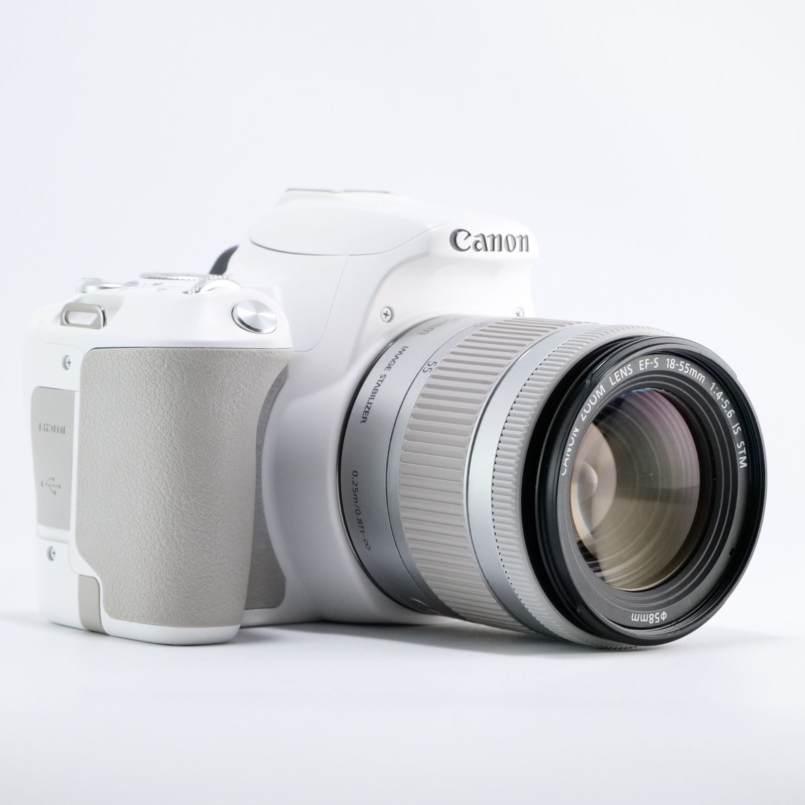 【付属品◎】Canon EOS kiss X9 18-55mm レンズキット Canon EOS Kiss X9 18-55mmレンズキット ホワイト - メルカリ