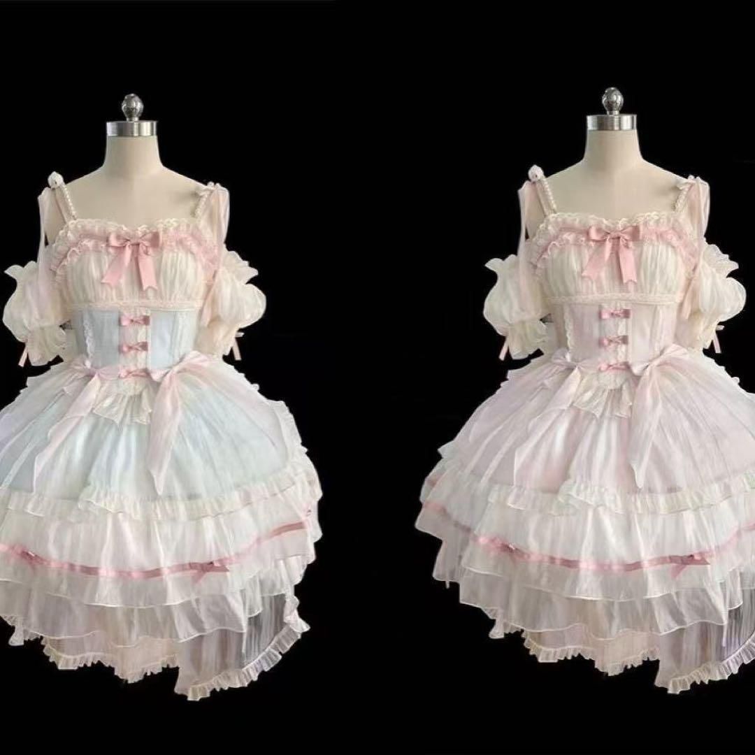 お嬢様 かわいい メイド衣装 ワンピース 可愛いドレス フェチ ロリータ 仮装 Amazon.co.jp: [sanchajilui] お嬢様 めめしい メイド衣装