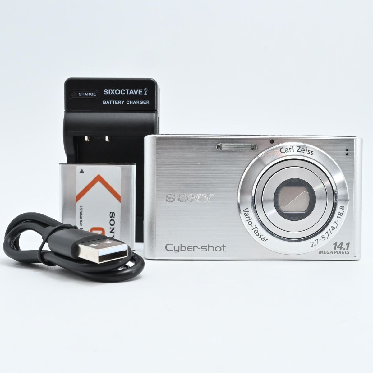 SONY デジタルカメラ Cyber-Shot(サイバーショット) W320 シルバー DSC