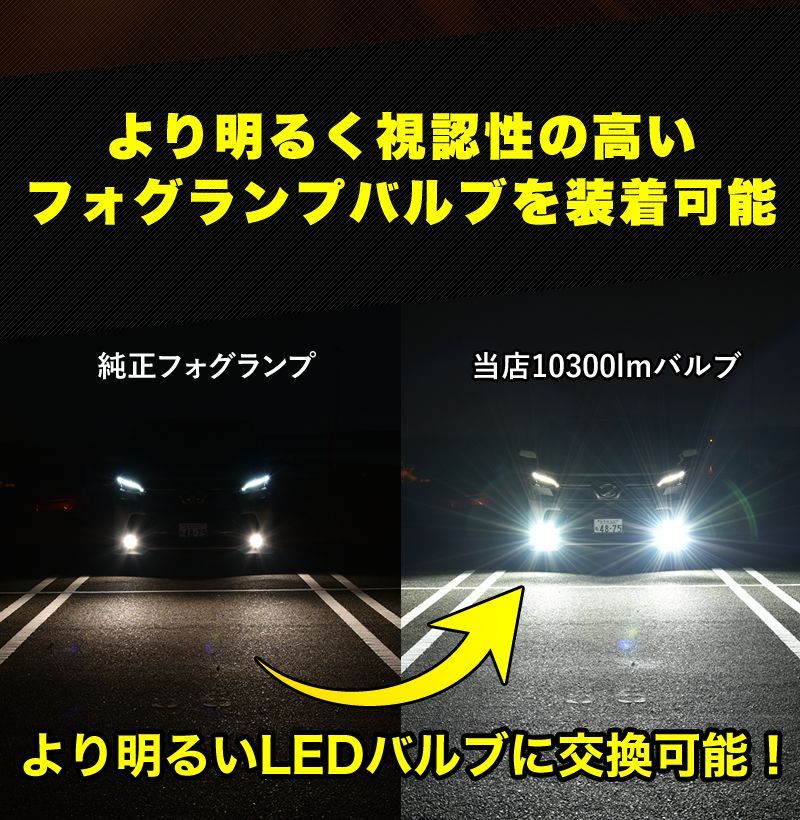 アウトランダーPHEV(GN0W)用　VELENO LEDフォグランプ交換セット VELENO アウトランダー PHEV R3.12〜 GN0W 系 専用 フォグランプ
