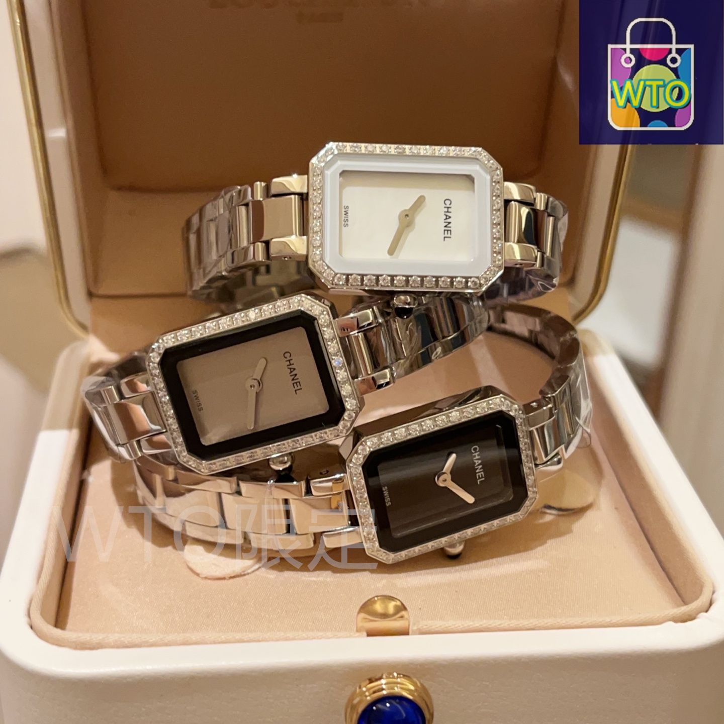 今日WTO】Chanel シャネル 方糖シリーズ 八角形の文字盤デザイン 今日WTO】Chanel シャネル 方糖シリーズ 八角形の文字盤デザイン
