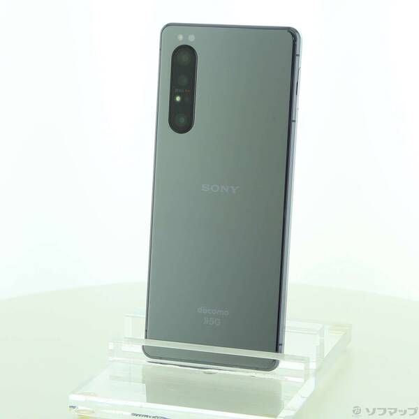 中古品〕 Xperia 1 II 128GB パープル SO-51A docomoロック解除