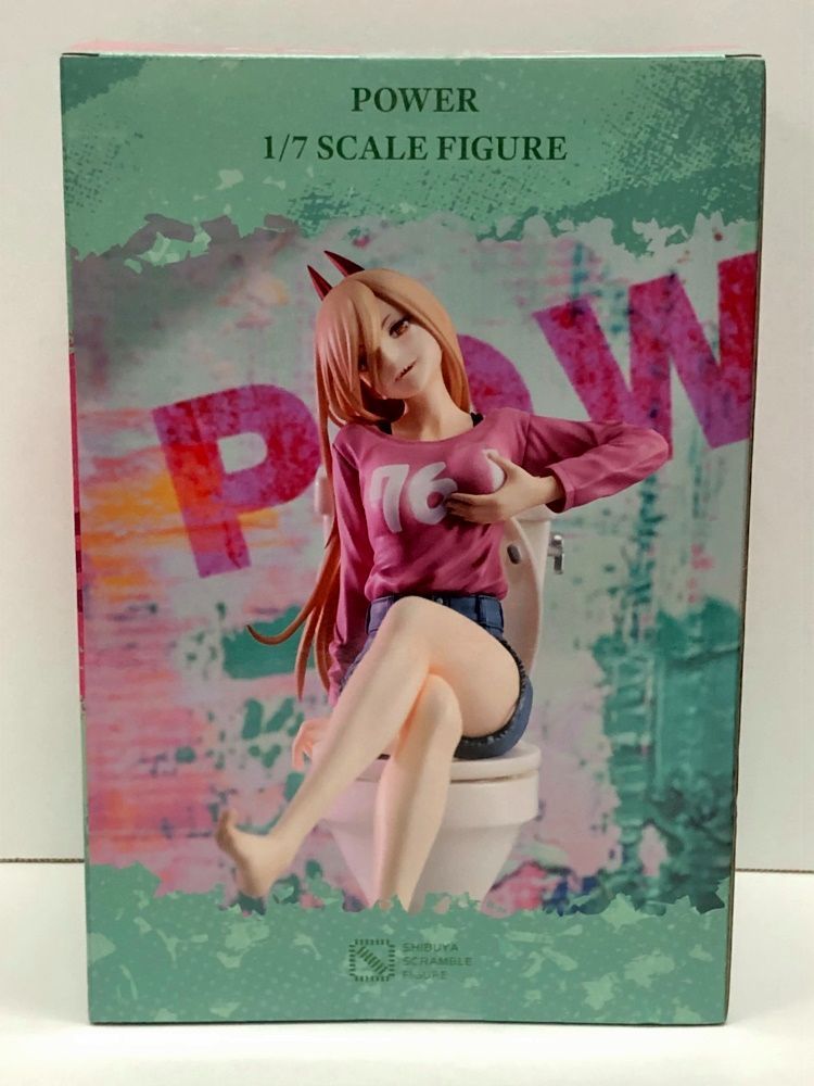 29.【開封】パワー 1/7 スケールフィギュア チェンソーマン 渋谷