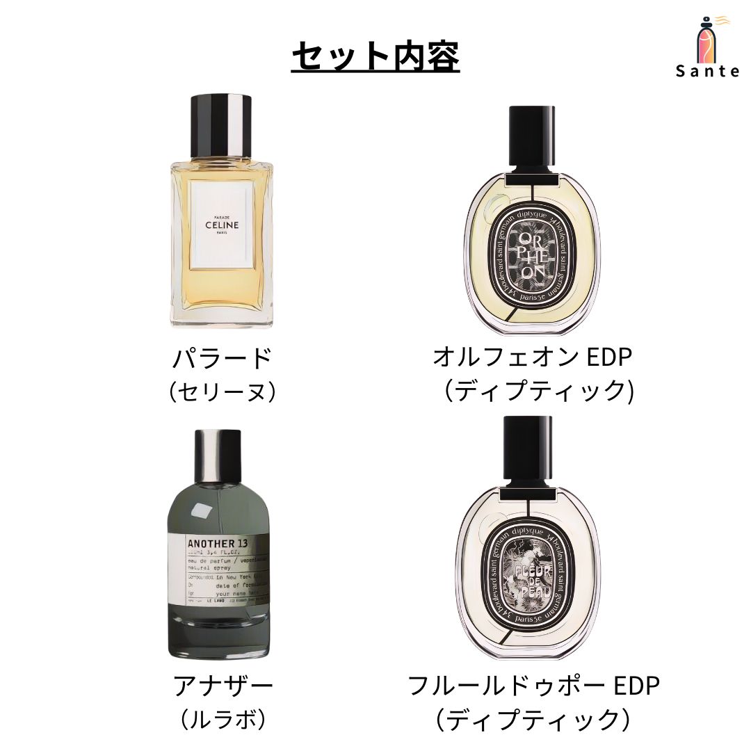 即日発送】ミニ 香水セット(ルラボ アナザー13,オルフェオン