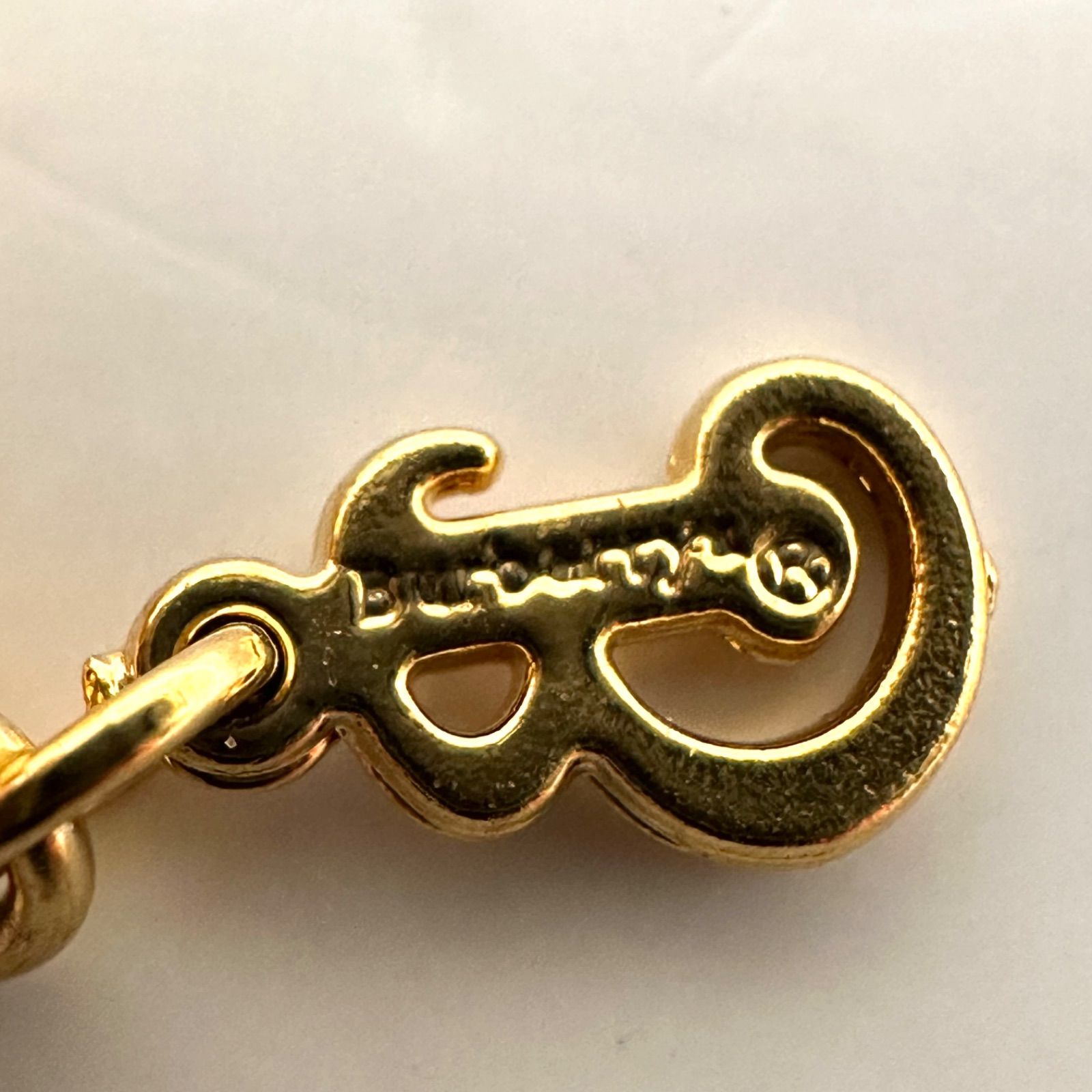 希少・美品】Burberrys バーバリー ブレスレット Bロゴ ラインストーン