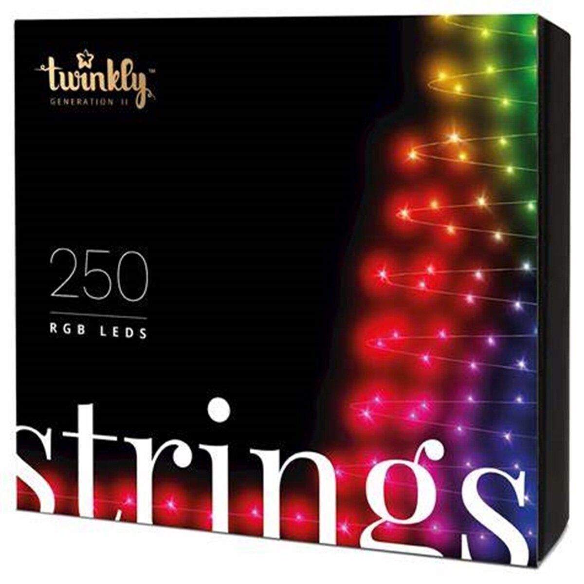 コストコ商品!Twinkly トゥインクリー ストリング 250LED スマートデコレーションライト ct70496