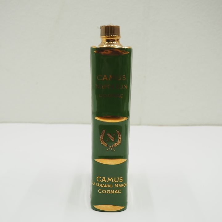 【未開栓】CAMUS NAPOLEON BOOK グリーン CAMUS NAPOLEON カミュ ナポレオン ブック アルコール度数40度