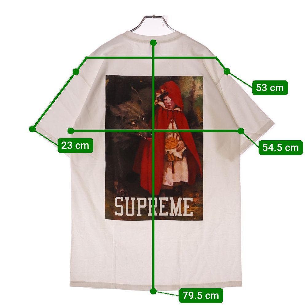 SUPREME (シュプリーム) 12AW Red Riding Hood tee 赤ずきん バック 