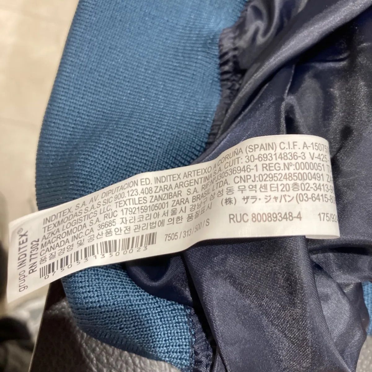 ZARA/ザラ/ベルベットジャケット/カバーオール/ポケット付き/人気/極美品 ZARA/ザラ/ベルベットジャケット/カバーオール/ポケット付き