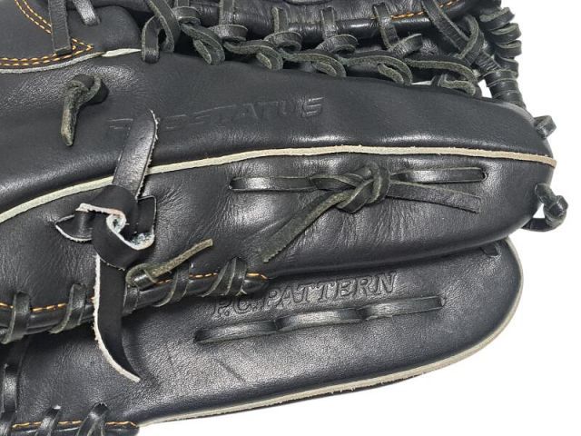 ゼット ZETT グローブ 軟式 ブラック 黒 PROSTATUS プロステイタス 外