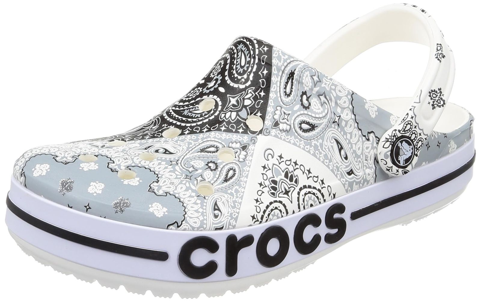 【新品未使用】クロックス　サンダル バヤバンド バンダナ プリント クロッグ 新品未使用】クロックス サンダル バヤバンド バンダナ プリント
