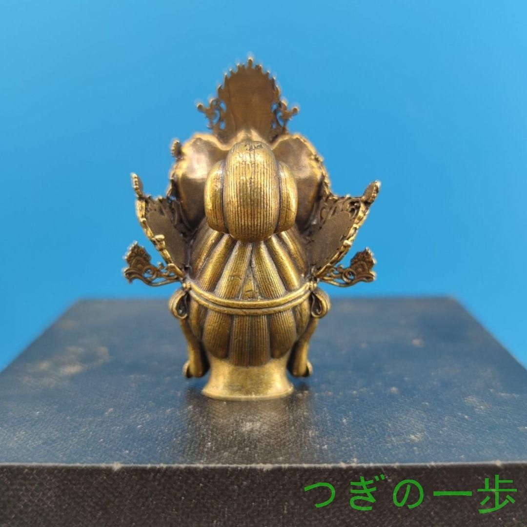 銅製 霊吉普薩 準提仏 母菩薩仏頭彫像 装飾品 工芸品 美術品 置物 銅 細工 霊吉普薩準提仏母菩薩仏頭 装飾品 工芸品 置物 - メルカリ