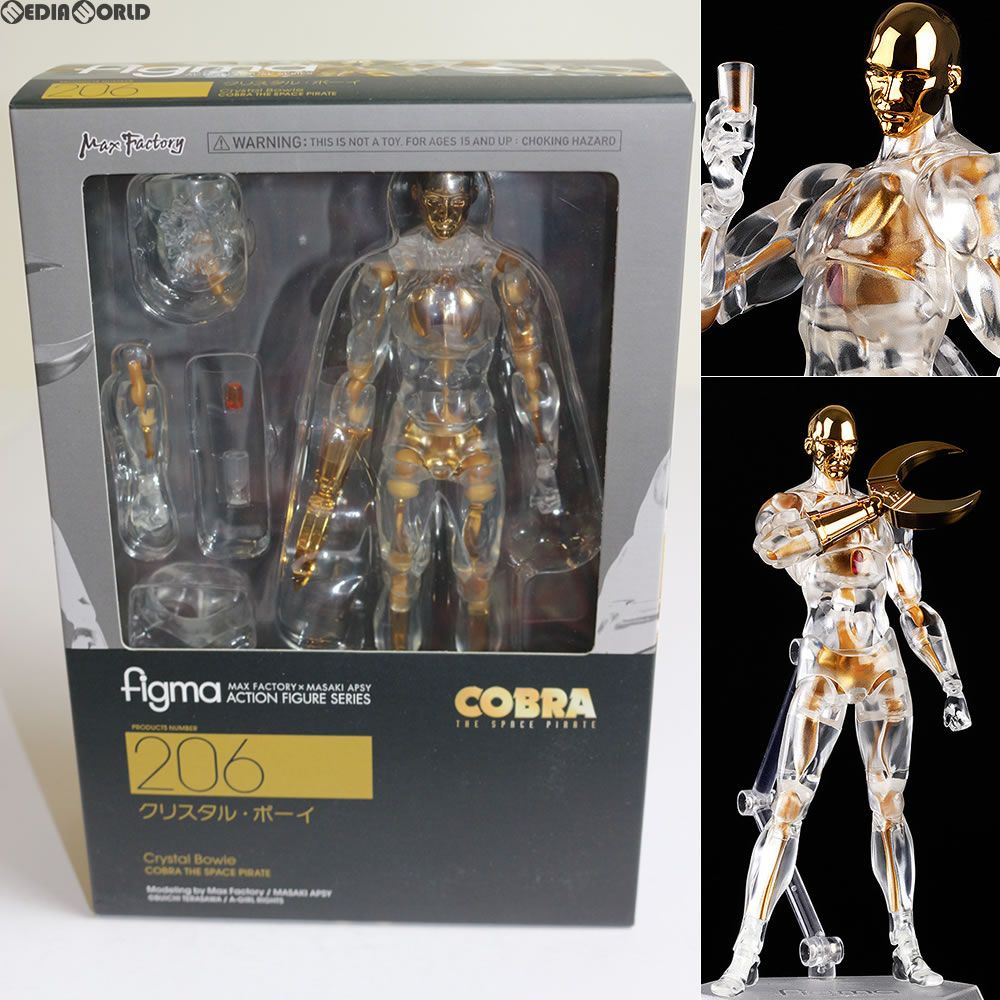 Max Factory - 【中古】[FIG]GOODSMILE ONLINE SHOP限定 figma(フィグマ) 206 クリスタル・ボーイ コブラ(COBRA THE SPACE PIRATE) 完成品 可動フィギュア マックスファクトリー(61174426) 中古】[FIG]GOODSMILE ONLINE SHOP限定 figma(フィグマ) 206