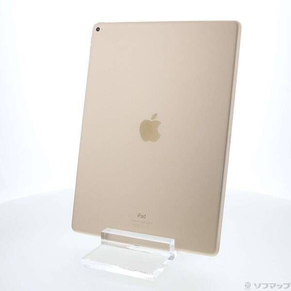 中古品〕 iPad Pro 12.9インチ 第1世代 128GB ゴールド ML0R2J／A Wi-Fi【