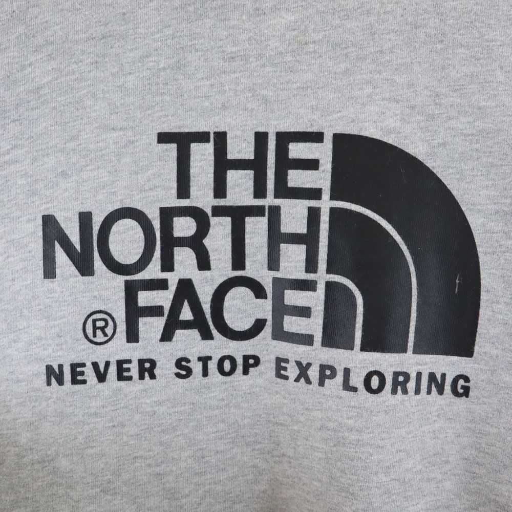 ノースフェイス 韓国製 アウトドア 長袖 スウェット トレーナー XL グレー THE NORTH FACE メンズ