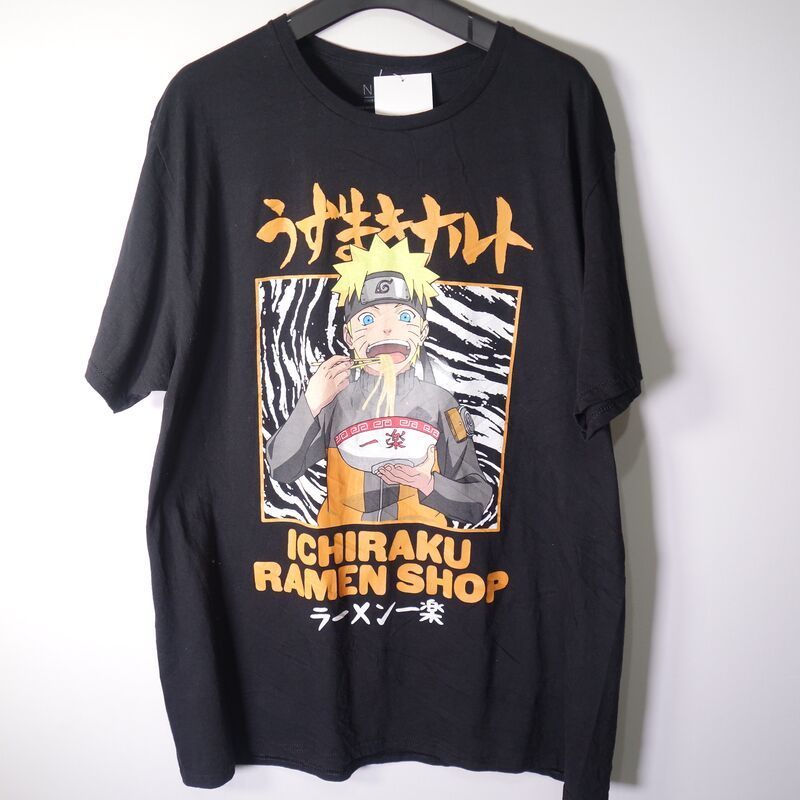 2002年製 naruto ナルト Tシャツ オフィシャル アニメTシャツ-