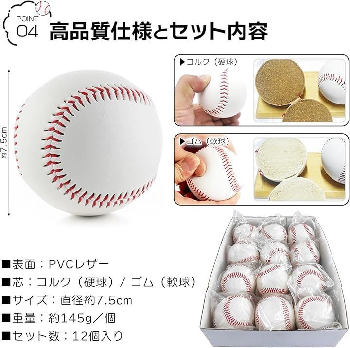 （送料込）70球9420円　野球ボール 送料込）70球9420円 野球ボール