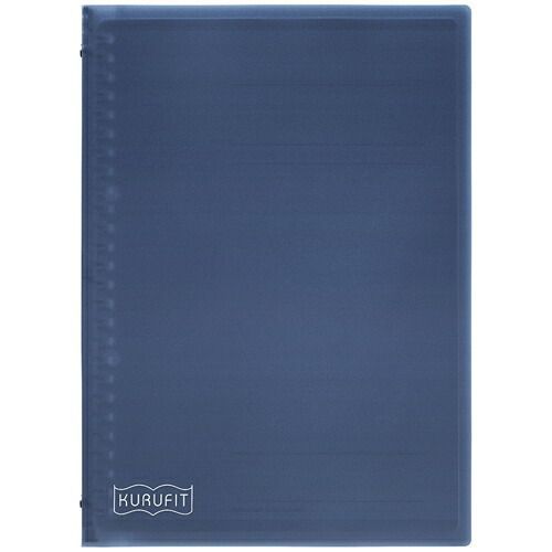 まとめ マルマン バインダー クルフィット プラスチックバインダー B5 ブルー F020-02 ×20セット