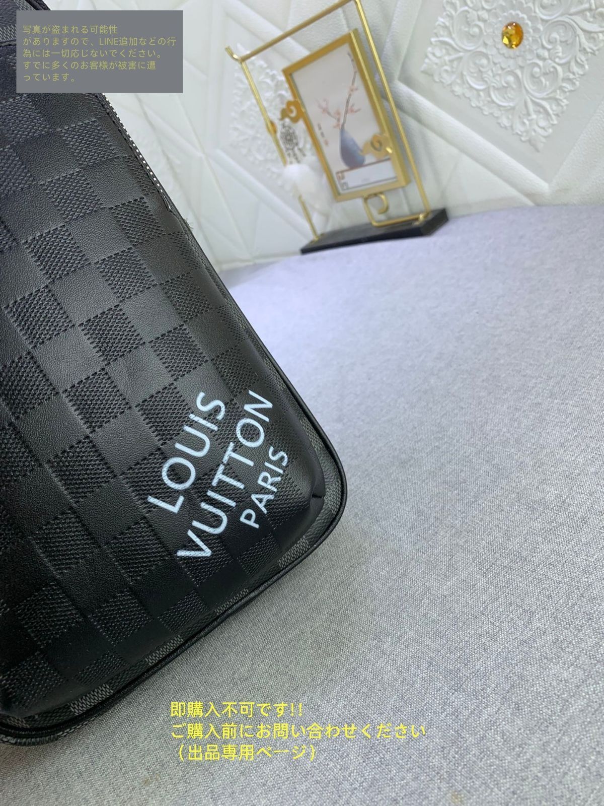 専用　LOUIS VUITTON ルイヴィトン　ダミエ　アンフィニ　ボディバッグ LOUIS VUITTON ルイヴィトン メンズ バッグ ダミエアンフィニ