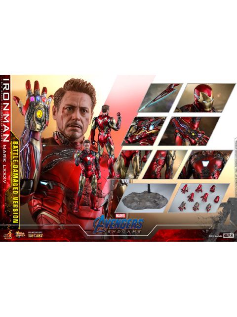 HOTTOYS DIECAST アイアンマン・マーク85（バトルダメージ版） 「アベンジャーズ / エンドゲーム 1/6 ムービー・マスターピース -  メルカリ