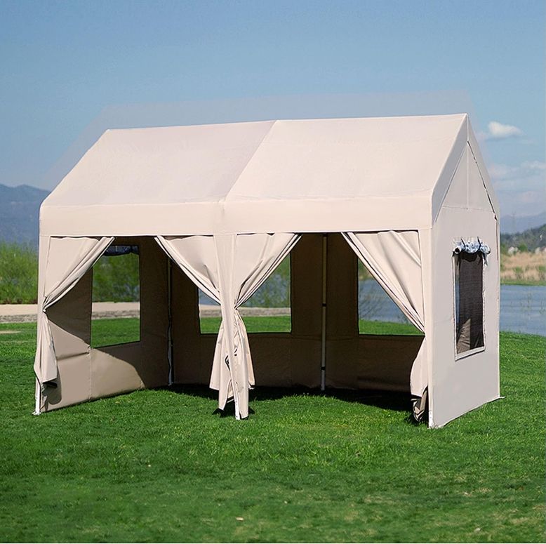 タープテント テント タープテント 3m×4m スチール キャンプ アウトドア 大型テント キャンプ用品 テント 大型 テント ファミリー 屋外 集会用 車庫 大型 少年野球 サッカー 試合応援 運動会 町内会 屋台 イベン 3*4m