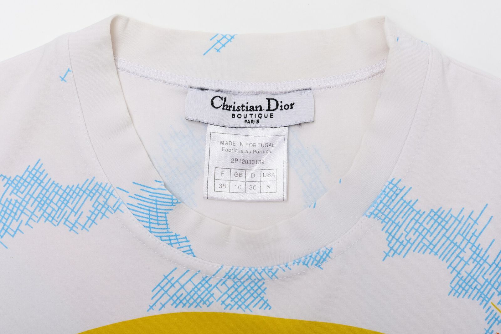 希少 クリスチャンディオール ガリアーノ期 総柄 サドル Tシャツ 38 返品可】Dior ディオール ガリアーノ Tシャツ 半袖 カットソー