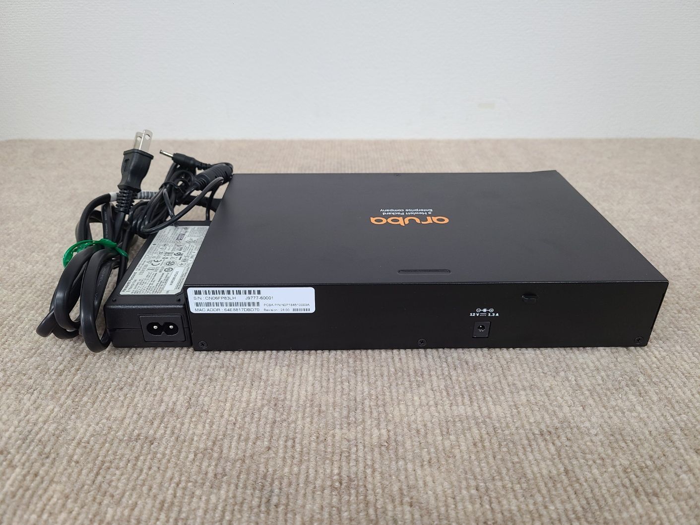 HPE Aruba J9777A 2530-8G 8-Port Switch Power /w Adapter 初期化済み [NW002]