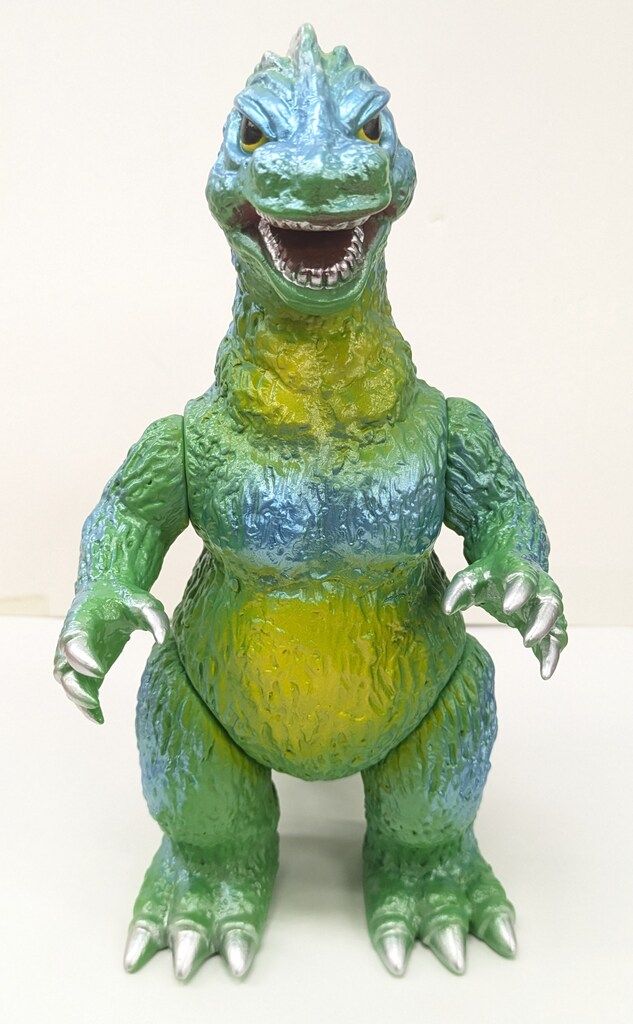 【正規品】 ブルマァク 怪獣シリーズ ゴジラ ゴジラ50 グリーン
